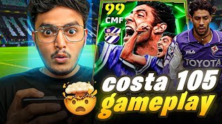 NEW Rui Costa 105 Rated IS SO GOOD WITH DRIBBLING , FINISHING 😍🔥eFootball 25 Mobile  #efootball