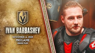 Ivan Barbashev Pregame 11/6: Mark Stone Helps Me Be A Better Player