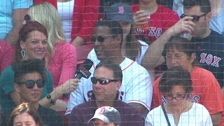 HOU@BOS: Springer's parents on George's Fenway debut