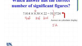 1.1c Sig Figs in Calculations