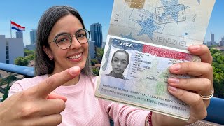 We obtained the VISA for the USA in PARAGUAY being VENEZUELANS