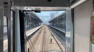 西鉄天神大牟田線西鉄福岡天神駅始発西鉄花畑駅行急行電車、西鉄天神大牟田線西鉄高宮駅通過