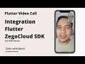 Flutter Video Call with ZEGOCLOUD SDK Step by Step | Beginner | Android | iOS | 20 Minutes