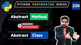 Python Abstraction: Using Abstract Methods and Classes #230