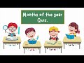 months of the year fun quiz and catchy song for kids 4k