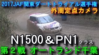 JAF関東ダートラ 第２戦 オートランド千葉 N1500＆PN1 外周定点カメラ