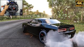 Dodge Challenger srt Hellcat | Forza Horizon 5 | Logitech g29 gameplay