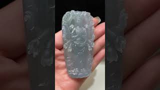 天空蓝翡翠千手观音#缅甸翡翠 ##jade #珠宝 #收藏品 #翡翠 #佛心