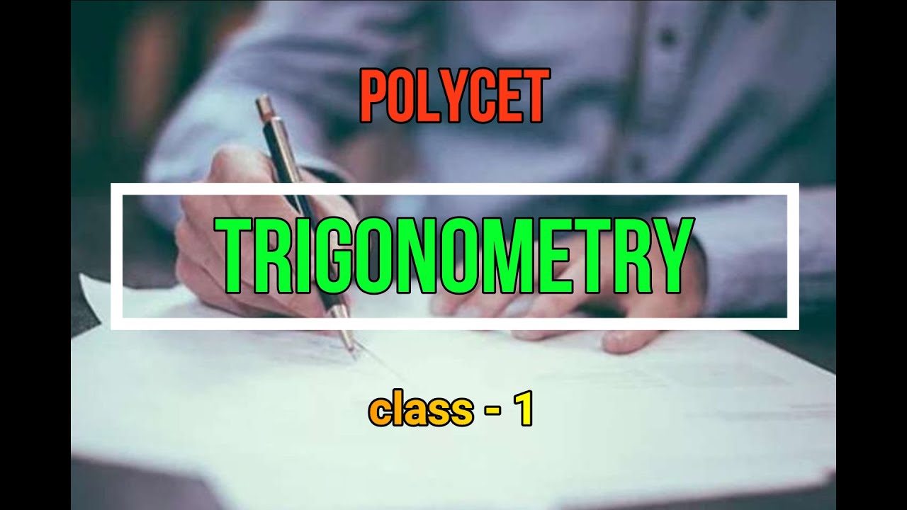Trigonometry Class 1 Youtube