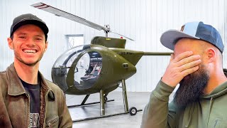Buying my first Helicopter without a pilots license!