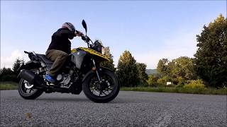 Suzuki DL250 V-STROM, parking training