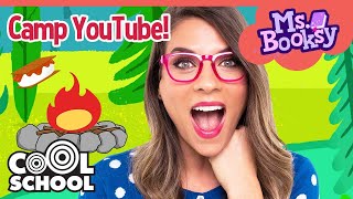 Ms. Booksy's Camping Adventures!! ⛺️ WELCOME TO CAMP YOUTUBE!! | Story Time with Ms. Booksy