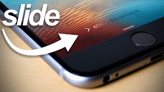 why apple removed slide to unlock