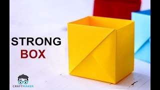 Making Strong Box Using Paper