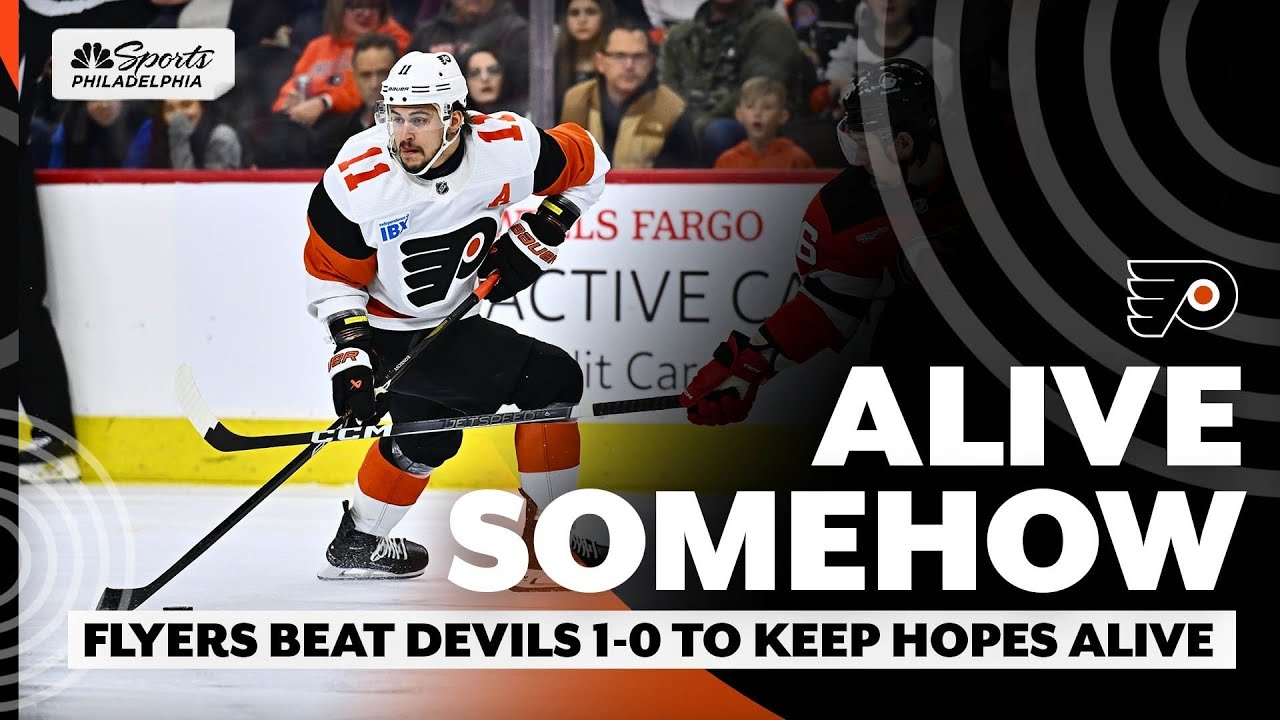 Ersson Pitches Shutout, Flyers Beat Devils 1-0 To Keep Playoff Hopes ...