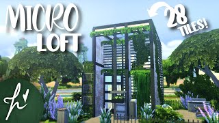 MODERN MICRO LOFT || The Sims 4 || Speed Build