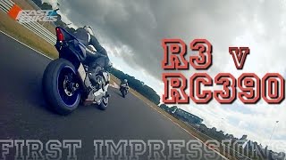 KTM RC390 and Yamaha R3 – First Impressions – Jonny's Blog