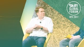 Lufthansa Group Chief Digital Officer Dr. Christian Langer at Skift Global Forum 2017