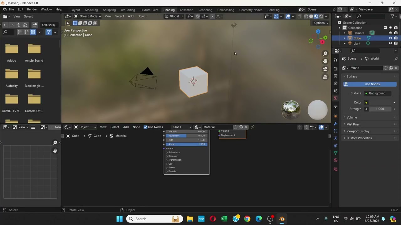 Blender Beginner Tutorial Part 1 User Interface 22 Blender