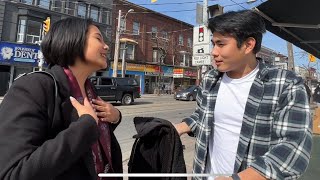 Chemi Lhamo showing me Tibetan society of Toronto