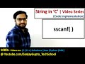 C programming | How to Use sscanf( ) function in programming in C | by Sanjay Gupta
