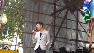 2015年正月十五水頭村洪聖誕 張振朗唱歌表演 (歲月如歌 MONICA)