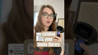 How to catalog a home library with a barcode scanner #homelibrary #booktube #books