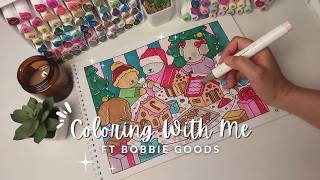 Relaxing Session with Bobbie Goods Christmas Day | Ohuhu Markers & Soft Piano