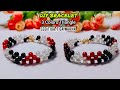 Gelang Segitiga Tiga Warna, Hanya dengan Permainan Warna || Beaded Bracelet Tutorial