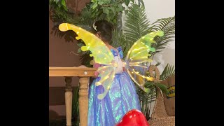 Electric Butterfly Light-Up Fairy Wings