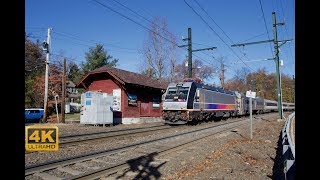 ⁴ᴷ NJTransit Trains And A Special Move