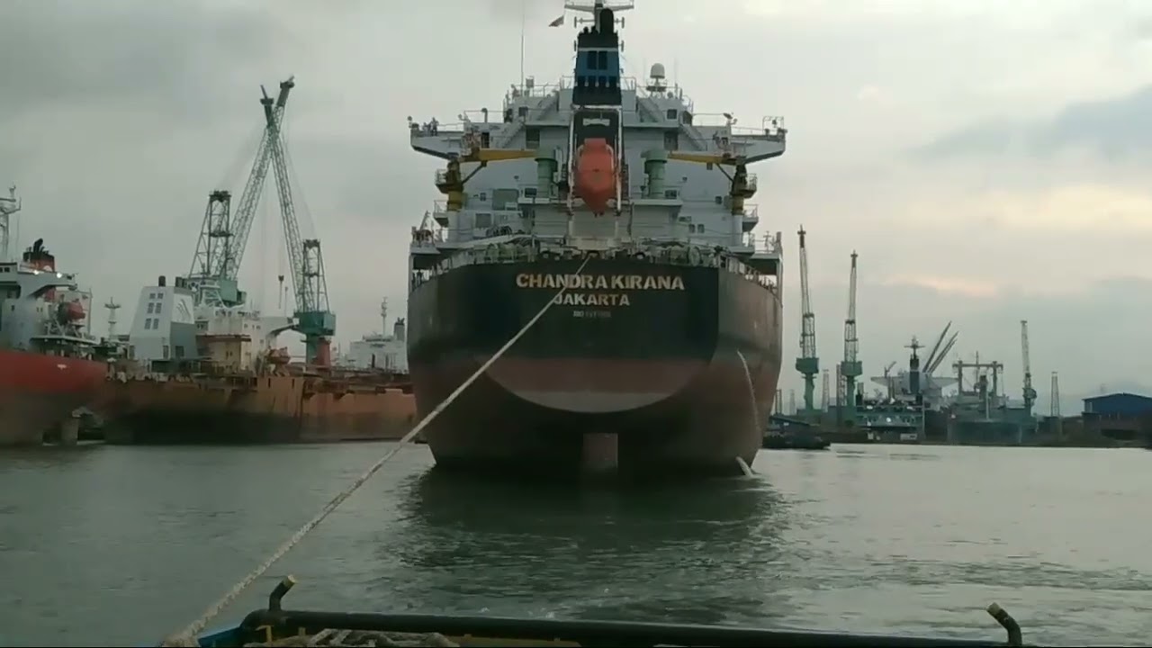 Bulk Carrier Masuk Dry Dock Youtube