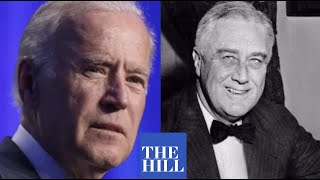 Biden invokes FDR in passionate speech on unity