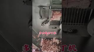 # Multifunctional Dicer # Food Machinery # Meat Processing Equipment #食品机械 #全自动切丁机