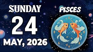 PISCES ♓︎ THE SILENCE IS BROKEN AND THE TRUTH ARRIVES 📞 ❤️ HOROSCOPE FOR TODAY May 24, 2026