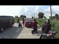 boss jon u0026 family on abacan bridge and accident along sm clark road covid19rides pandemicrides