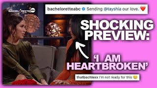 Bachelorette Men Tell All - Emotional New Trailer Shows Tayshia Say 'I Am Heartbroken'