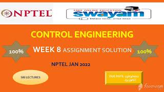 🔥💥100%💥🔥💥WEEK 8 CONTROL ENGINEERING ASSIGNMENT SOLUTION 💥