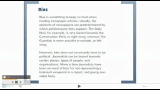 Structure of Newspapers