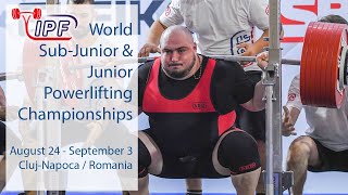 Women Jr, 63 kg classic - World Sub-Junior \u0026 Junior Powerlifting Championships 2023