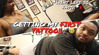GETTING MY FIRST TATTOO!!! *GONE TERRIBLY WRONG!*