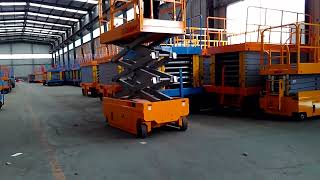 6m 8m 10m 12m Hydraulic Mobile Electric Scissor Lift Electric Man Lift Self Propelled Scissor Lift