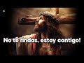 Dios te dice: Ven escúchame, no te dejes vencer por la desesperación, no te rindas, estoy contigo!