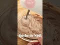 ブッシュドノエル【bûche de noël】の作り方！ short shorts お菓子作り