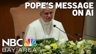 Pope Leo XIV calls for AI regulation