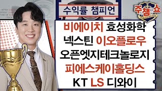 넥스틴, 비에이치, 효성화학, 이오플로우, 디와이, 오픈엣지테크놀로지, LS, 피에스케이홀딩스, KT_주식 챔피언 쇼 (20241217)