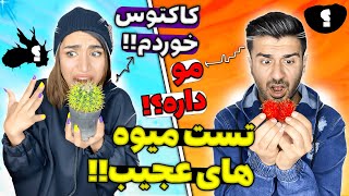 چه مزه هایی!تست میوه های عجیب😳