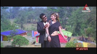 Sexy Siren Rambha transparent sari navel show hottest romantic song Film Star