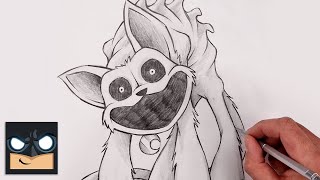 How To Draw Monster CatNap | Poppy Playtime | Sketch Tutorial