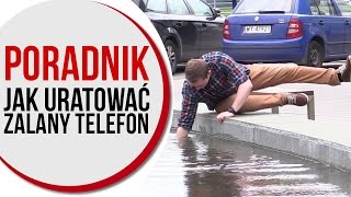 Poradnik: jak uratować zalany telefon?